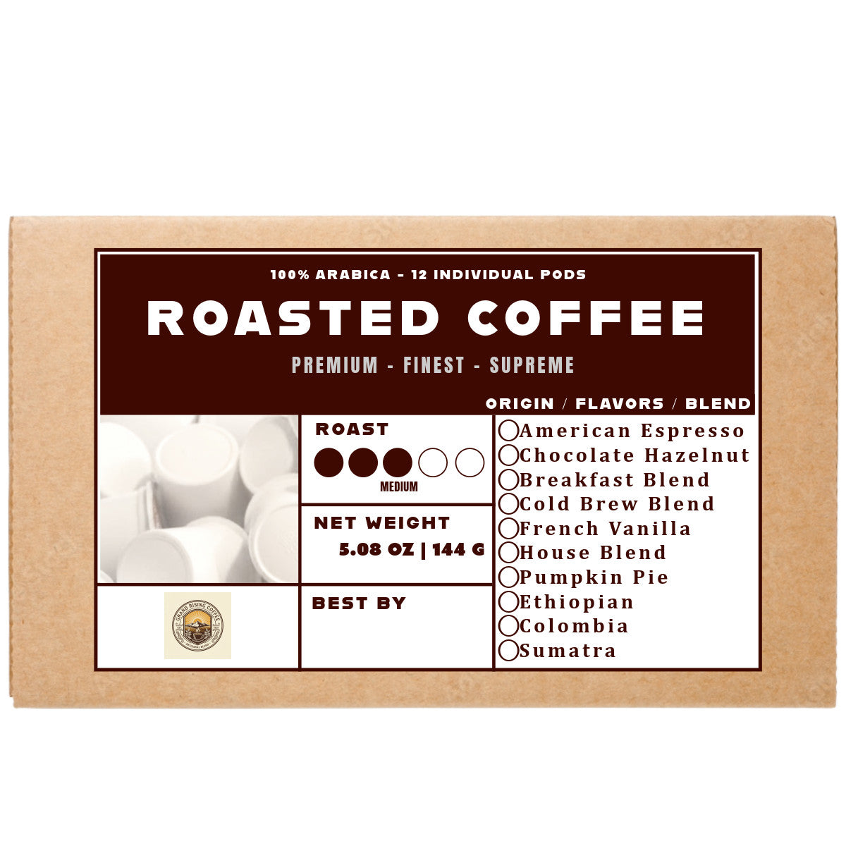 5LB Specialty Whole Bean and Ground Coffee Supreme Finest Artisan for Drips Cold Brew Espresso French Press Dark Medium Light Roast from Vanuatu Sumatra Ethiopia Brazil Kenya Colombia Guatemala Burundi Costa Rica Indonesia Java El Salvador Honduras etc